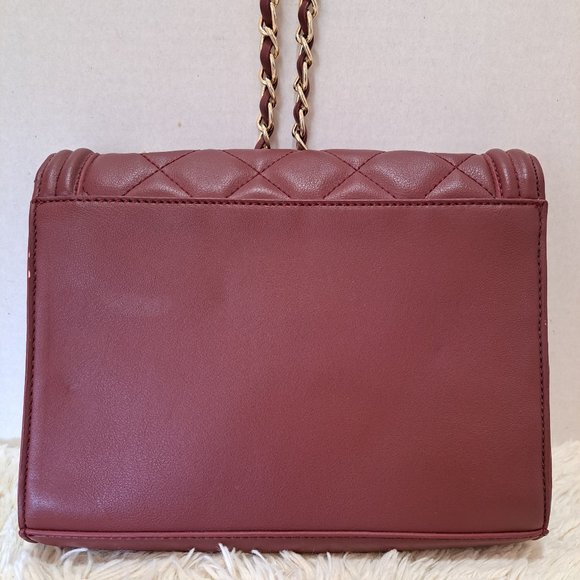 Aldo Burgundy Crossbody Bag - Picture 4 of 12